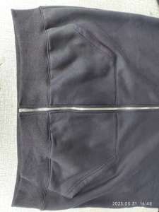 Vente en gros de sweat-shirt avec fermeture éclair sur le visage intégral avec strass vierge pull pour homme veste manteau sweats à capuche zippés avec fermeture éclair pour hommes avec LOGO personnalisé - Product Image 4