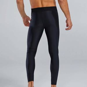 OEM personalizado de alta calidad Activewear para los deportes de encargo de los hombres blancos de compresión gimnasio cintura elástica Yoga Leggings para hombres - Product Image 3