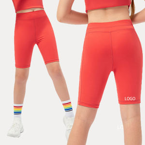 Mallas cortas de gimnasio para chica, mallas de entrenamiento para mujer, pantalones deportivos para niños, Yoga, Fitness, conjuntos de logotipo personalizado, ropa deportiva - Product Image 2