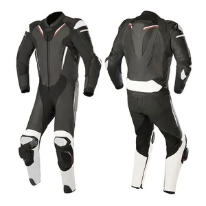 Traje de Carreras de Motociclismo de Cuero Transpirable Personalizado, de Primera Calidad, Resistente al Viento e Impermeable, Ropa de Carreras de Autos y Motos con Estampado - Product Image 1