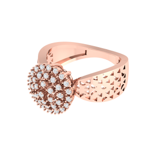 Anillo de Plata de Ley 925 con Circonita Cúbica, Chapado en Oro, Opciones de Rodio y Oro Rosa, Engaste con Incrustaciones, 3.5 g - Product Image 4