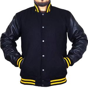 Vente en gros OEM personnalisé hiver 100% laine Varsity Jacket 2025 Basketball Grande taille vestes pour hommes Varsity Jacket - Product Image 1