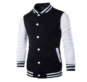 Chaquetas Universitarias Personalizadas con Logotipo en Lona Recubierta de Alta Calidad, Chaquetas de Béisbol Varsity al por Mayor para Hombre - Product Image 6