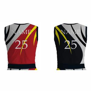 Diseño personalizado Camisetas de baloncesto para jóvenes Impreso Reversible Jersey Uniforme de baloncesto con pantalones cortos reversibles - Product Image 5