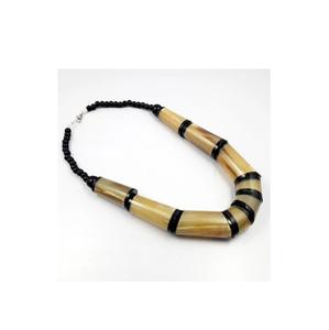 New <b>Fashion</b> Women Jewelry Horn <b>Necklace</b> Top Selling Product Ox Horn <b>Necklace</b> for Wedding Party Engagement Gift Party Use - Product Image 4