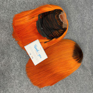 10 pouces à 16 pouces courte droite Bob perruques vierge vietnamien cheveux humains avant de lacet perruque Texture dentelle transparente 12A Grade - Product Image 6