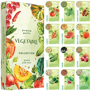 Regalos de Jardinería Originales, 12 Kits de Cultivo de Vegetales, Calabacín y Tomate, para Hombres y Mujeres, para Cultivar tu Propio Jardín - Product Image 1