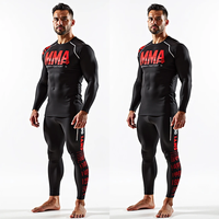Rashguards personnalisés BJJ MMA sublimés, respirants, séchage rapide, antibactériens, anti-UV, durables, matière 220g, entraînement et compétition