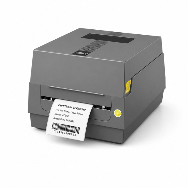 AIYIN AT240 4 Inch Desktop Direct Thermal and Thermal Transfer Barcode Label Printer 203 DPI