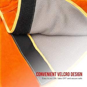 Premium Cowhide <b>Leather</b> Welding <b>Apron</b> for Stitching 800C Heat Resistance Respirator Pack Level Protection Safety Clothing - Product Image 5