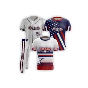 Equipo avanzado de ingeniería personalizada Paquete de uniforme de béisbol Ropa de equipo dinámica Uniforme de béisbol de durabilidad máxima de grado premium - Product Image 1