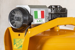 Malaxeur à ciment silencieux à usage professionnel Lino Sella Mod. Bétonnière italienne de 250 litres pour une vente facile, usage professionnel - Product Image 3