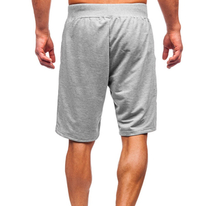 Mens Breathable Shorts Premium Custom Fleece Casual Summer Half Pants <b>Elastic</b> Waist Thick Drawstrings Gym Loungewear - Product Image 4