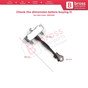 BDP1532 Correa limitadora de montaje de control de Tope de puerta trasera para Corolla E120 2000-2007 Verso MK1 2001-2004 Wish AE10 2003-2009 6863012090 - Product Image 6
