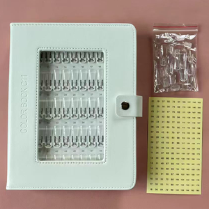 Livre d'affichage de couleurs de gel pour ongles en acrylique portable avec conseils Nouveau design <span class=keywords><strong>Nuancier</strong></span> de couleurs de vernis à ongles - Product Image 3