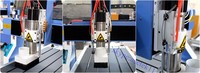 Petite machine de gravure et de fraisage CNC 6090 de bureau avec plateforme d'échange, gravure CNC de précision pour le travail du bois et la fabrication de signalétique