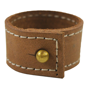 Anneaux de serviette en cuir véritable de conception antique décor rustique de fête de mariage d'hôtel pour des tables à manger pour des mariages et des événements - Product Image 5