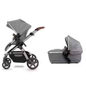 Cochecito de Bebé de Alta Calidad, Diseño Plegable, Estructura de Acero Inoxidable, Tela Oxford y Goma, Carga de 20 kg, 0-6 Años - Product Image 3