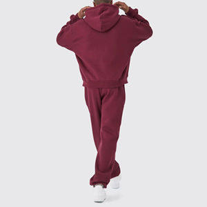 ซื้อชุดเซ็ตเสื้อโปโลแขนยาวคอซิป 2 ชิ้น สไตล์ลำลองสำหรับผู้ชาย ผ้าเทอร์รี่ แห้งเร็ว ผลิตจากโพลีเอสเตอร์/คอตตอน - Product Image 4