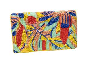 Bolso cruzado étnico hecho a mano con bordado de oro rosa para niñas, accesorio ligero para bodas, viajes de otoño - Product Image 5