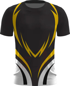 2025 Diseño de logotipo de fábrica personalizado Camiseta de pantalla completa personalizada Camiseta impresa por sublimación para hombres 2025 - Product Image 4