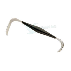 Aufricht 20 CM Manual Breast Retractor Surgical Stainless Steel Speculum with Fiber <b>Optic</b> Illumination CE Approved - Product Image 2