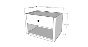 Mesita de Noche Moderna de Alta Calidad con Cajón de Madera de Fábrica Vietnamita para Muebles de Hogar y Hotel (Marca Dolcevita) - Product Image 4