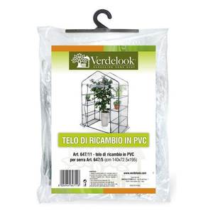 Couverture de serre Verdelook à 8 niveaux 140x72.5x195cm Transparente 647 pour serres de jardin et pièces - Product Image 1