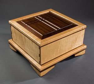 Top Selling 100% Handcraft <b>Wood</b> Gift <b>Box</b> <b>Storage</b> Jewellery <b>Box</b> Cosmetic <b>Box</b> for Christmas Decoration - Product Image 2