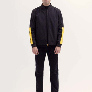 Blouson Bomber Homme Automne 2026 Uni Imperméable Écologique à Fermeture Éclair Col Montant Logo Avant Décontracté Prix Bas Service OEM ODM - Product Image 2