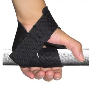 Dernier modèle de sangles de poignet Gym Deadlift Strap Sangles de levage à paillettes rembourrées Haltérophilie pour femme - Product Image 3