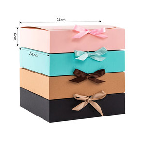 Gran sorpresa caja misteriosa embalaje regalos de boda para invitados Día DE LA MADRE especialmente papel de regalo Cajas de Regalo de embalaje de negocios - Product Image 5