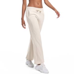 Casual Running Sports Pants Streetwear Winter <b>Canvas</b> Breathable Lightweight 100% Cotton Elastic Waist Drawstring Customized - Product Image 3