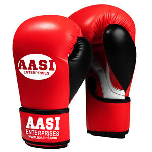 Gants de boxe en cuir mat noir mat, respirants, avec couleurs personnalisables (bleu/orange), 10 oz, gants de boxe de club - Product Image 6