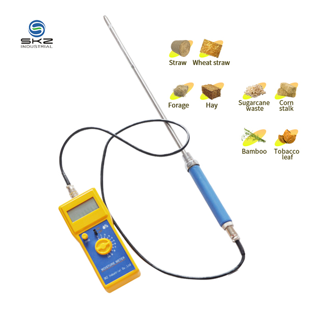 Skz111d Wood Sawdust Powder hay Bale Peat Moisture Meter