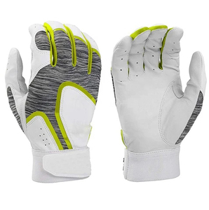 Recién llegado, guantes de bateo de béisbol de cuero Cabretta hechos a medida, equipo deportivo de piel de vaca Original superventas - Product Image 5
