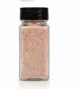 Himalayan Pink Salt Square Shaker 300g Fine Grain Rock Salt Bottle with Dual Opening Butterfly Cap Gourmet Table Seasoning Jar - Product Image 5