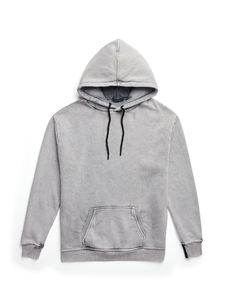 Hoodies polyvalents de style urbain, design de luxe très demandé, sweat à capuche noir délavé à l'acide - Product Image 6