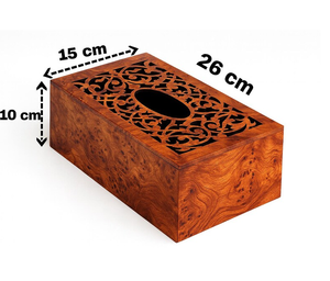 Porte-mouchoirs en bois réutilisable de fabrication OEM pour un mode de vie durable, réduisant l'utilisation de plastique et promouvant un style de vie écologique - Product Image 6