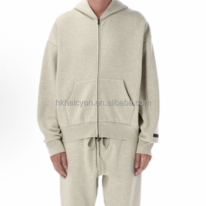 Printemps et automne nouveaux sports de course à pied tricot à capuche tendance épissage veste décontractée - Product Image 6