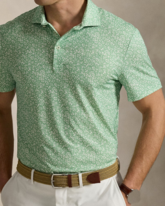 Polo de golf personalizado para hombre al por mayor, camisa de alta calidad, mezcla de algodón y poliéster, transpirable, secado rápido, manga corta, informal y elegante - Product Image 4