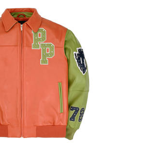 Chaqueta de Cuero Pelle Pelle para Hombre, Diseño Premium, Mejor Precio, Cuero Genuino, Resistente al Viento e Impermeable, Tinte Liso, Todas las Tallas Disponibles - Product Image 2