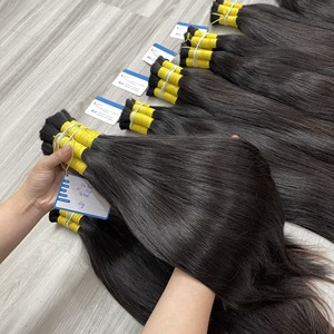 Stock limitado: Extensiones de cabello humano virgen vietnamita de un solo donante – Liso natural, textura sedosa, sin enredos, sin caída - Product Image 1