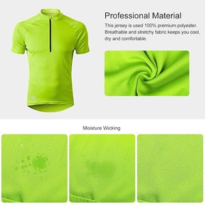 Maillots de Ciclismo Premium para Hombre, Transpirables, de Secado Rápido, Manga Corta, para Ciclismo y Running - Product Image 4