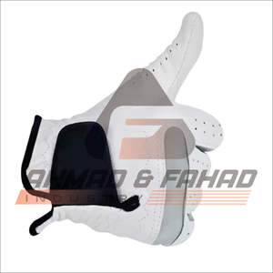 Gants de golf Cabretta en cuir souple pour gauche et droite avec motif de sublimation personnalisé Gants de golf à paume respirante avec sangle réglable - Product Image 1