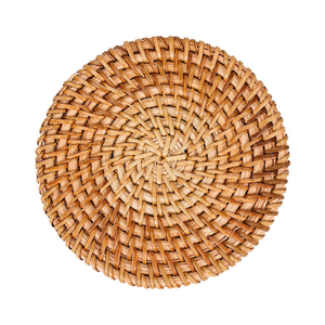 จานดอกไม้หวายสาน ทนความร้อน ของตกแต่งวันหยุด ทำด้วยมือ เวียดนาม TUYET DUNG - Product Image 6