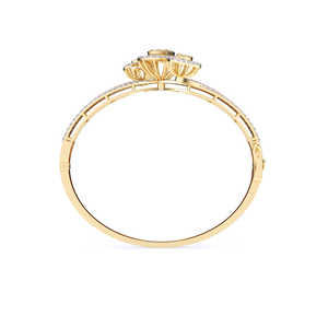 Bracelets de diamants cultivés en laboratoire en or rose 14Kt à la mode Design unique Bijoux personnalisés pour femmes pour les fêtes de mariage - Product Image 5