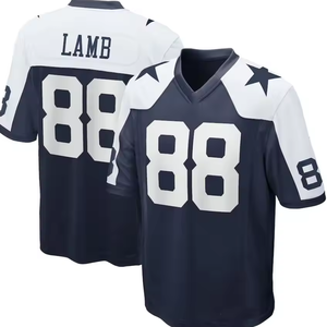 Maillot de football américain pour hommes, sublimation personnalisée, 100% polyester, séchage rapide, imperméable, ensembles de maillots de football personnalisés pour équipe - Product Image 2