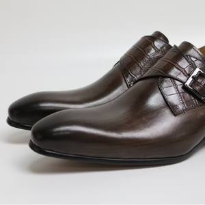 รองเท้าอ็อกซ์ฟอร์ดแบบนักบวชสำหรับผู้ชาย สำหรับงานสังคมและงานแต่งงาน - Product Image 2