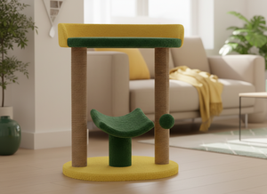 High-quality Amistar Green Dream <b>Cat</b> Retreat <b>scratching</b> <b>post</b> <b>for</b> <b>cats</b> of all sizes and breeds. - Product Image 4